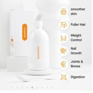 Liquid collagen that transforms your skin & hair in 6 weeks.